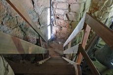 Auf dem Kirchturm von St. Crescentius (Foto: Karl-Franz Thiede)